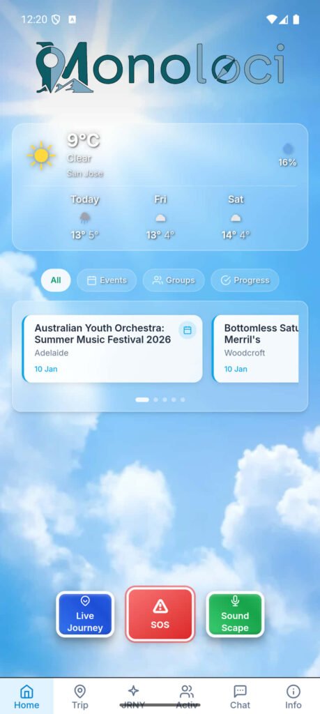 Monoloci toursim companion app