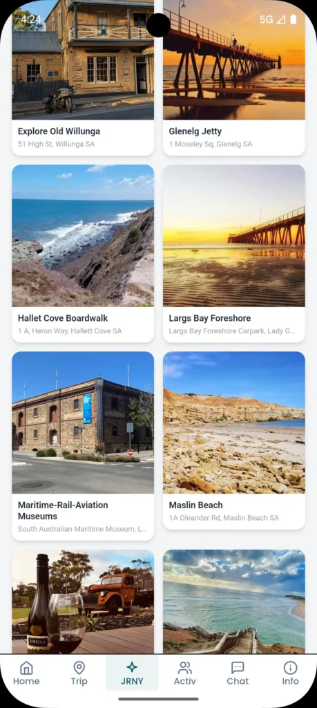 Monoloci app - Explore Journey