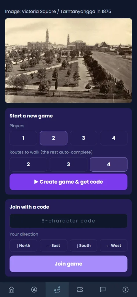 Game Journey compass setup