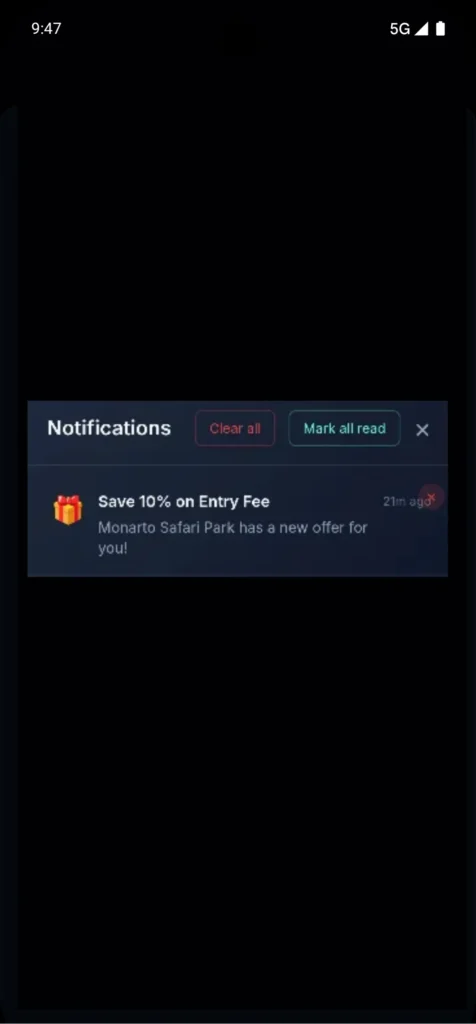 offer notifications