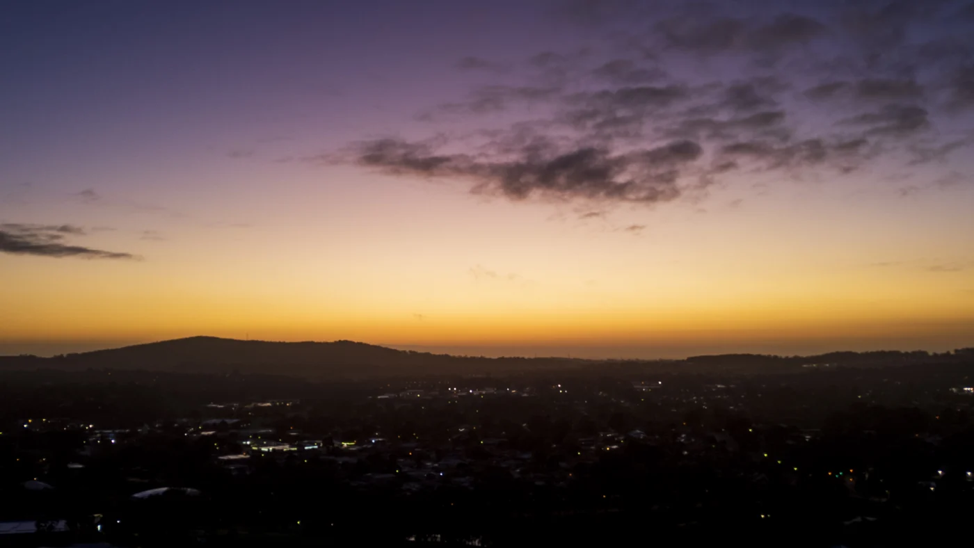 Sunrise in Mount Barker, SA