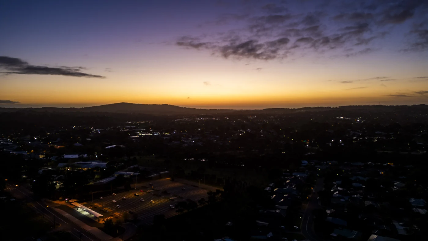 Sunrise in Mount Barker, SA