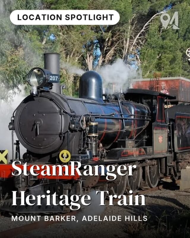 Steam curling through the Adelaide Hills. The rumble of iron wheels on century-old track. A whistle echoing across the ranges.SteamRanger Heritage Railway runs heritage steam and diesel hauled trains from Mount Barker, up and over the southern Mt Lofty Ranges, down through the pretty township of Strathalbyn and on through the coastal holiday towns of Goolwa and Port Elliot to Victor Harbor. The line is crewed entirely by volunteers from the Australian Railway Historical Society, who maintain the locomotives, the carriages, and the track itself.Running 200+ days a year, this isn't a museum piece — it's a living, breathing railway. When you buy a ticket, you're buying a whole new experience.Find it on the Hills Family Attractions journey in monoloci.app:
https://monoloci.app/journey/hills-family-attractions/node/steamranger-heritage-trainMonoloci also available on the App Store and Google Play.📍 Mount BarkerSteamRanger Heritage Railway,#visitsa #seesa #monoloci #adelaidehills #heritagetrain