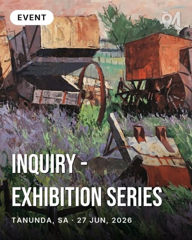 Art finds a quieter room in the Barossa.Inquiry is an exhibition series running throughout 2026 in Tanunda — built around a beautifully simple premise: slow down, look closely, and let the work speak. In a world that moves fast, this is a space designed for the opposite. A year of close looking, shared stories, and genuine connection through visual art.Each visit offers something different. The exhibition evolves, the conversations shift, and the light changes through the gallery windows. It's the kind of experience that rewards return visits — the sort of thing Tanunda does well, tucked between cellar doors and stone walls.📅 27 Jun, 2026
📍 Tanunda, Barossa ValleyFind this and every event happening across SA on monoloci.app.Monoloci also available on the App Store and Google Play.#visitsa #seesa #monoloci #barossavalley #saart