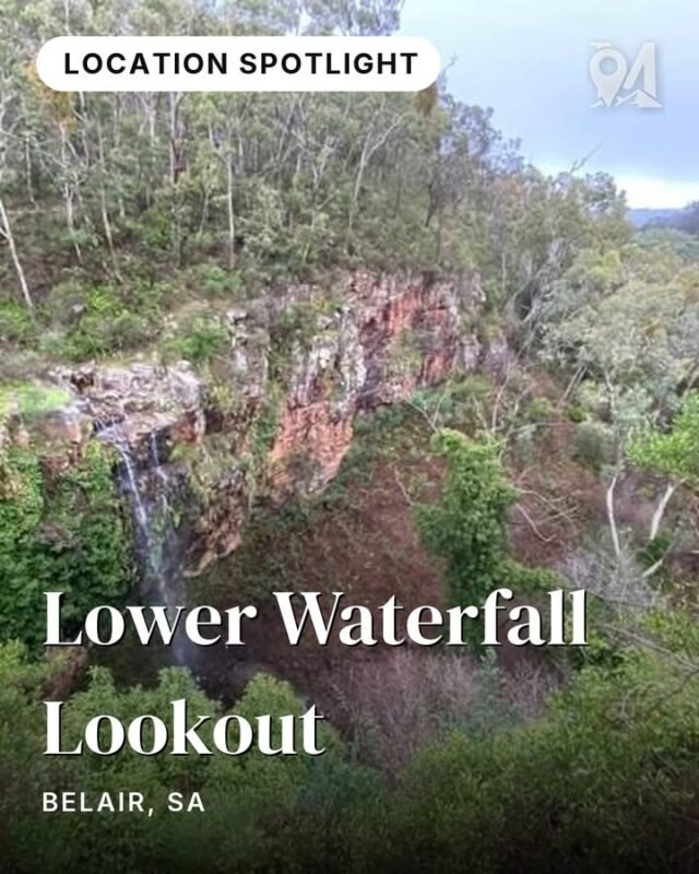 Rain-fed ferns dripping over sandstone. The sound of falling water, somewhere just ahead.Lower Waterfall Lookout sits inside Belair National Park — just 25 minutes from Adelaide's CBD. The 6km loop trail takes you through undisturbed natural bushland to both the upper and lower waterfall lookouts, with the lower falls being that satisfying spot where you hear it well before you see it.The trail is popular for hiking, running and walking, but you can still find solitude during quieter times of day. Best visited right after a good rain event when the falls are really flowing, though it rewards year-round.Worth knowing: park at Sheoak Road, Crafers West, and allow about an hour and a half for the full loop. Moderately challenging — proper shoes recommended.Tag someone who needs a midweek escape into the hills.📍 Belair, SA#visitsa #seesa #monoloci #belairnationalpark #adelaidehills