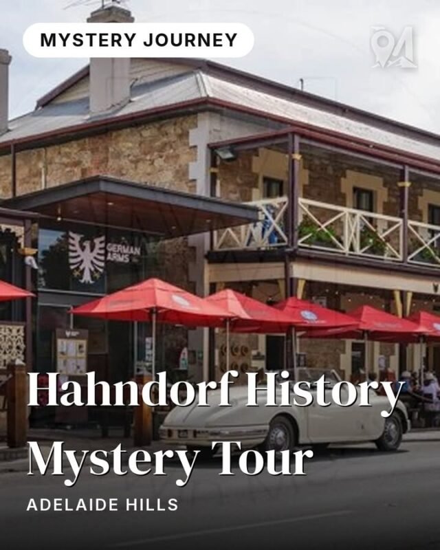 Imagine walking through a village where every elm-lined street carries a story two centuries deep — part German, part Australian, entirely its own.This walking mystery journey traces nine stops through Hahndorf's layered past, each one revealing another chapter in the story of how a determined German settlement took root in the Australian bush.About an hour on foot (~3hrs total). You'll pass headstones inscribed in old German script, move through a heritage building that's served as school, seminary, hospital, and art gallery, taste food descended from recipes that crossed an ocean, and finish with a gin that reclaims the very name history tried to erase.🎧 Includes audio narration guiding you between stops.Tag someone who'd love unravelling Hahndorf's secrets on foot.📍 Adelaide Hills#visitsa #seesa #monoloci #hahndorf #mysteryjourney #AdelaideHills #historytour