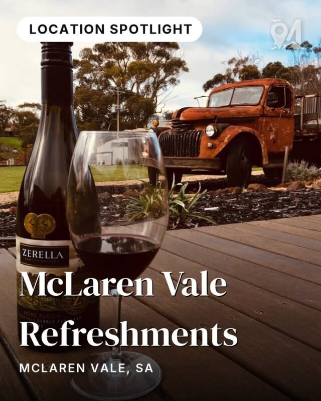 Four kilometres. Five producers. Beer, spirits and wine — all of it McLaren Vale.There's a stretch of road through Fields, Olivers and Coppermine Roads where the Vale puts its full range on display — and you barely need to move your car between stops. Never Never Distillery. Maxwell Wines. Zerella Wines. Swell Brewing pouring fresh from its taphouse. And Mollydooker rounding things out at the far end.Between them you're covered for everything from handcrafted gin to shiraz to a cold beer straight off the line. All within a single 4km stretch.Worth knowing: park once, pick a direction, and work your way through. One stop or all five — there's no wrong answer on this road.Tag someone who'd try to hit all five in a single afternoon.📍 McLaren Vale, SA#visitsa #seesa #monoloci #mclarenvale #fleurieupeninsula