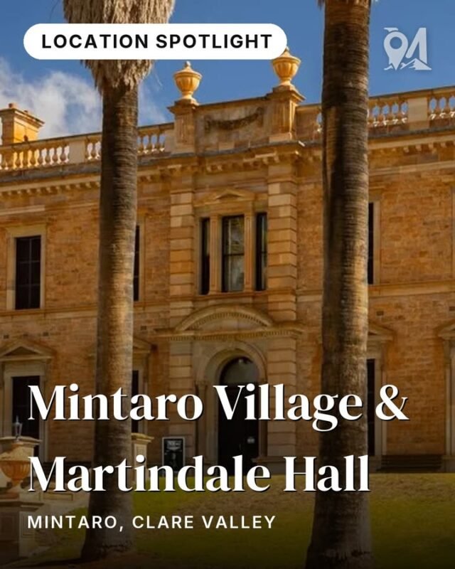 Hand-cut slate, heritage roses, and a stillness you feel the moment you arrive. Mintaro is South Australia's first classified rural heritage area — a village most Clare Valley visitors never turn off the highway to find.At its heart stands Martindale Hall, a grand Georgian mansion built in 1879. Peter Weir fans will recognise it as the filming location for Picnic at Hanging Rock. Inside, the rooms remain largely as they were — cedar staircases, marble fireplaces, and a billiard table crafted from local Mintaro slate, quarried on this spot for over 180 years.Worth knowing: Self-guided tours are $20 for adults. Open Monday and Wednesday to Sunday, 10am–4pm.Save this for your next drive through the Clare Valley.📍 Mintaro, Clare Valley#visitsa #seesa #monoloci #clarevalley #martindalehall